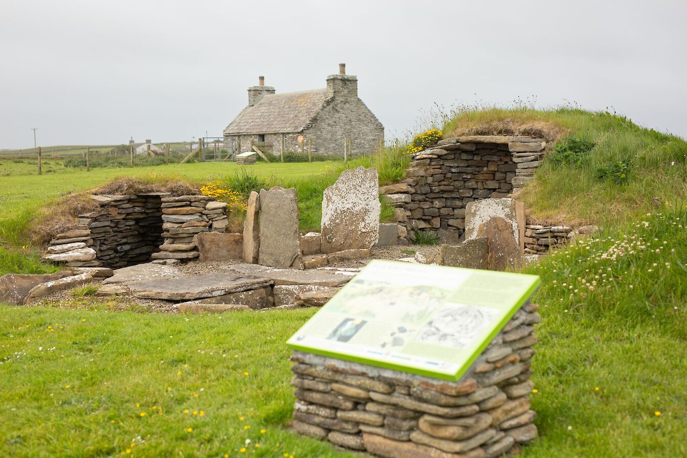 Meur Burnt Mound and The Croft, Sanday Heritage Centre, Orkney