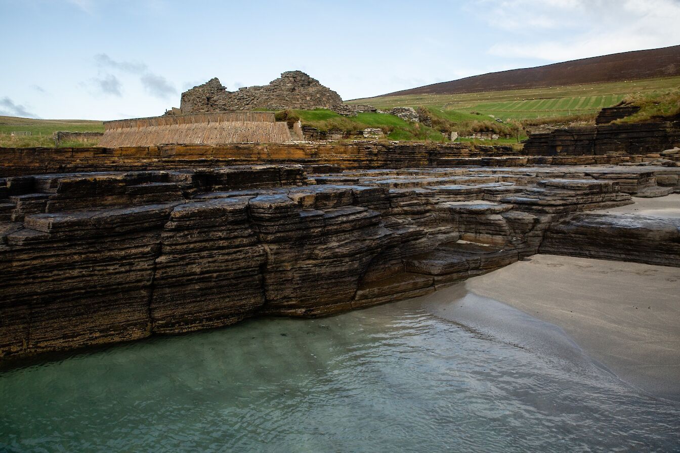 Midhowe Broch, Rousay, Orkney