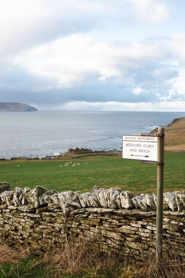 Midhowe Broch, Rousay, Orkney
