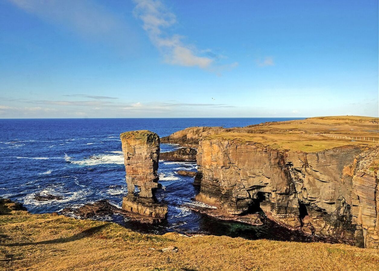 Yesnaby Castle, Orkney - image by Kate Hopper