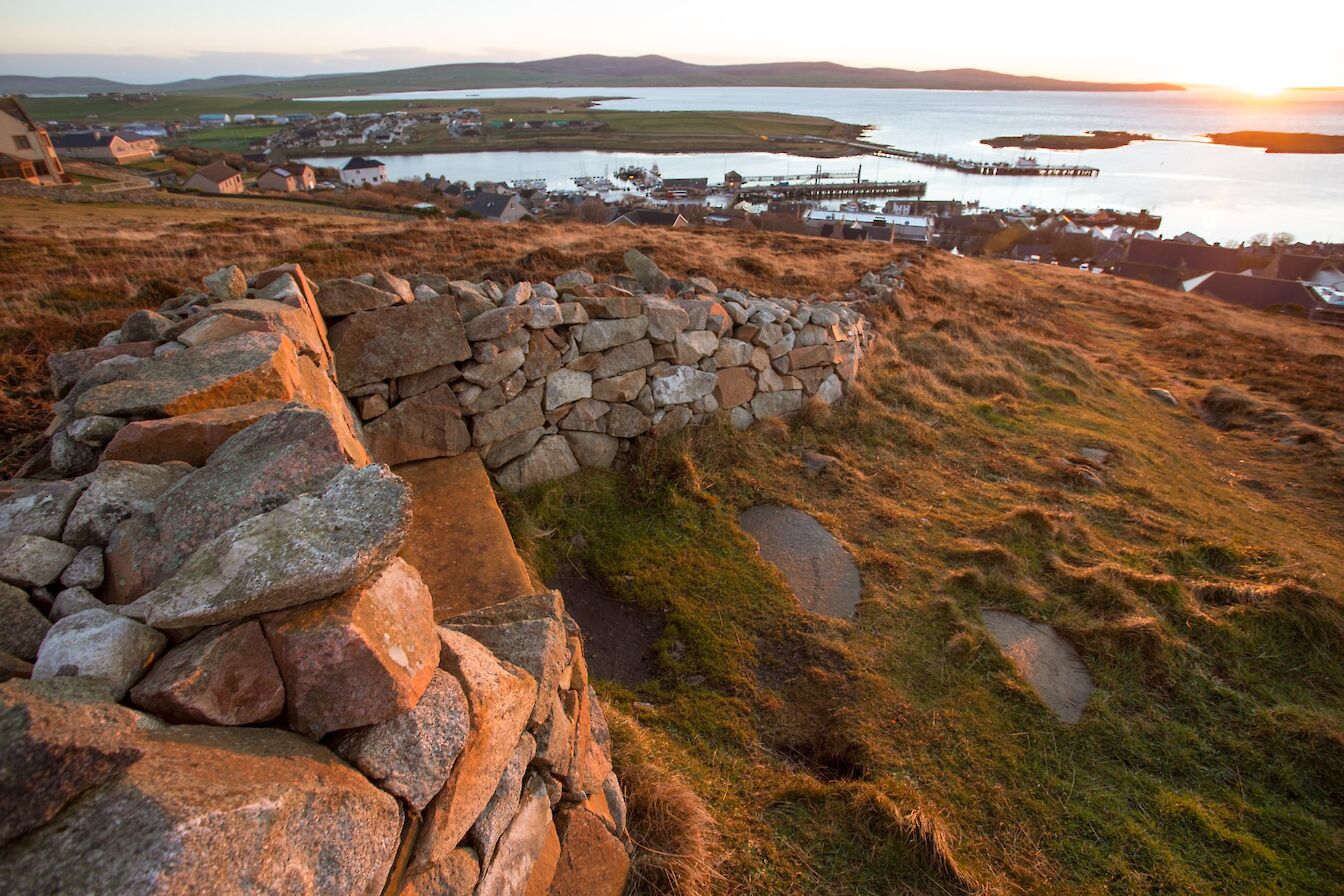 The route up Brinkie's Brae, Stromness