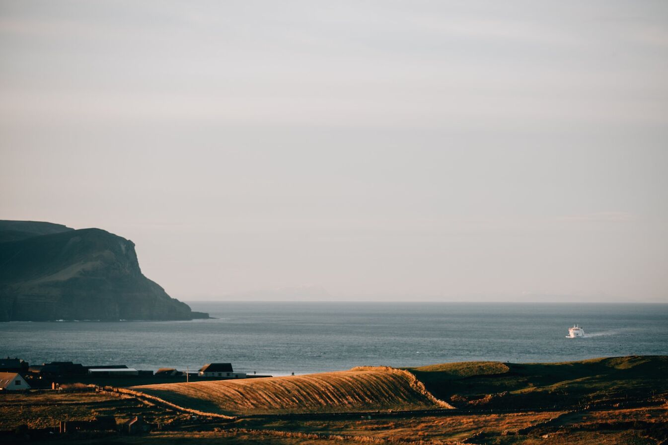 Looking out over Hoy Sound from Brinkie's Brae, Stromness