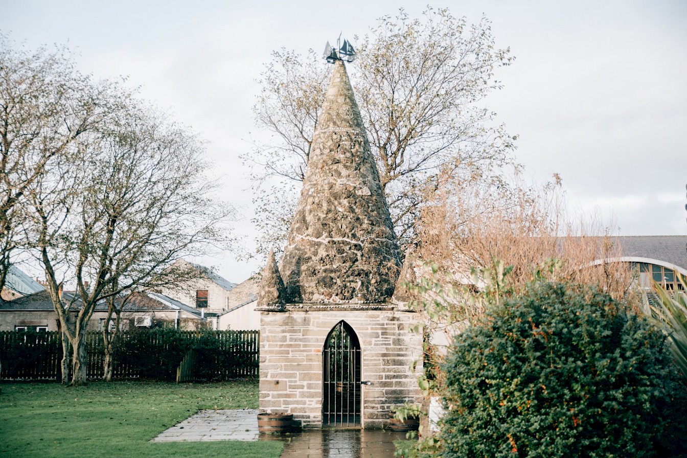 View of the Groatie Hoose in Tankerness House Gardens, Kirkwall