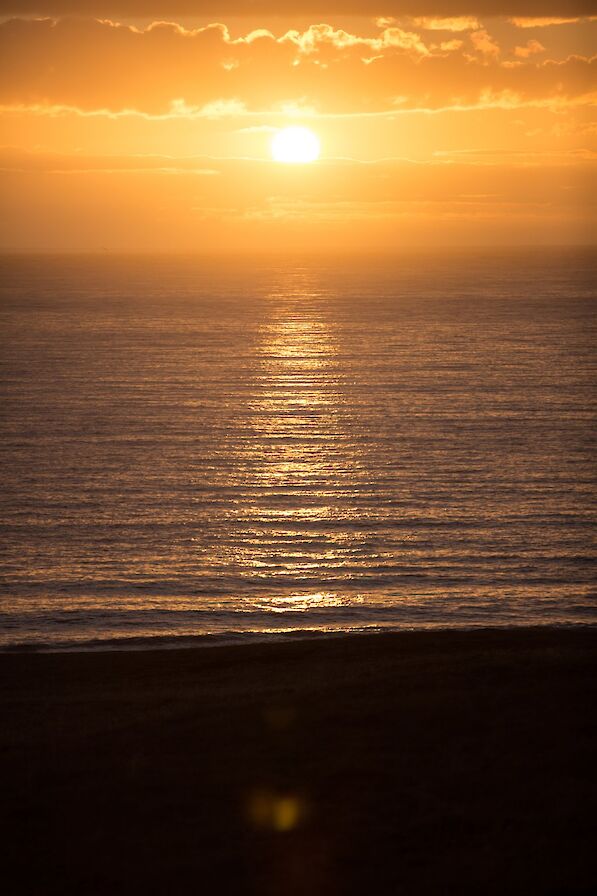 Sunset over Papa Westray