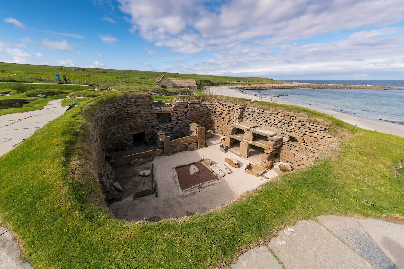 Skara Brae, Orkney - image by VisitScotland/Kenny Lam