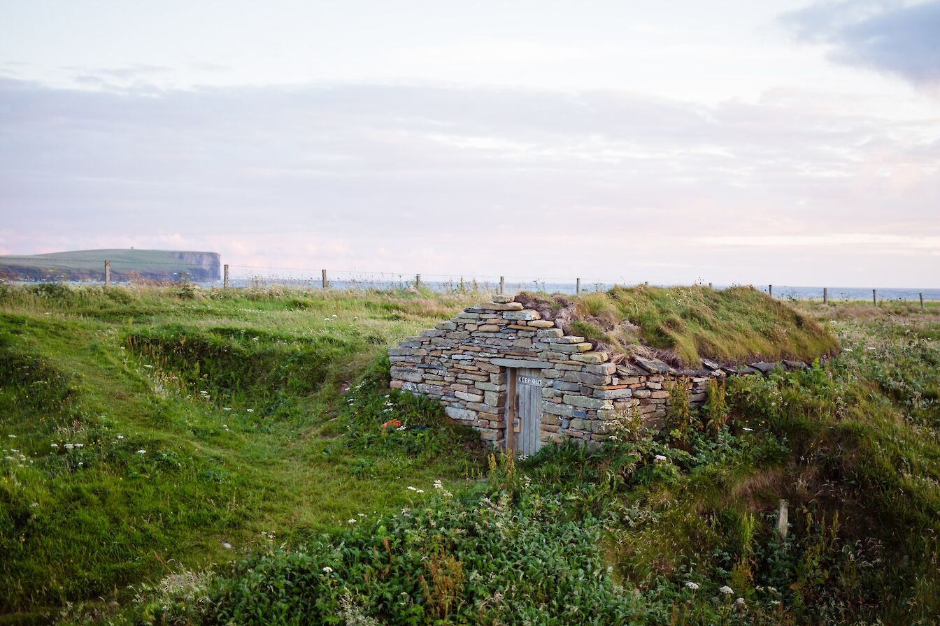 The Fishermen's Huts at Skiba Geo, Orkney