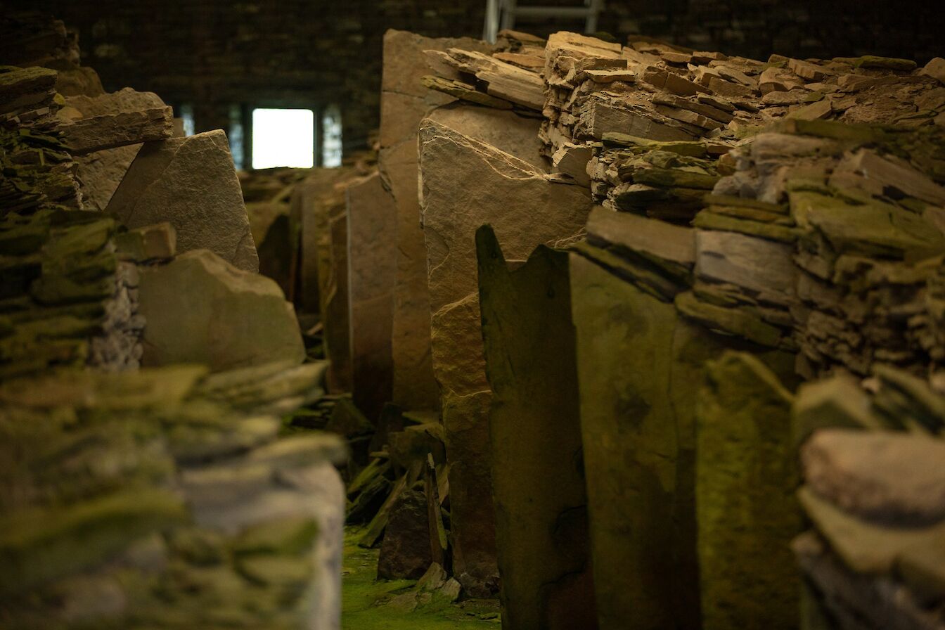 Midhowe Chambered Cairn, Rousay