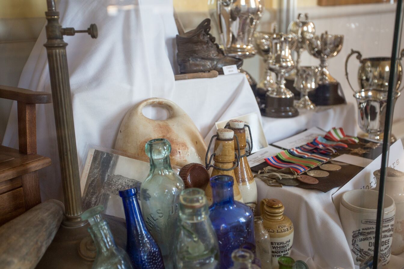 Inside the Eday Heritage Centre, Orkney