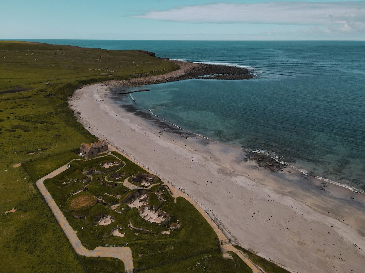 View over Skara Brae, Orkney - image by Rachel Eunson