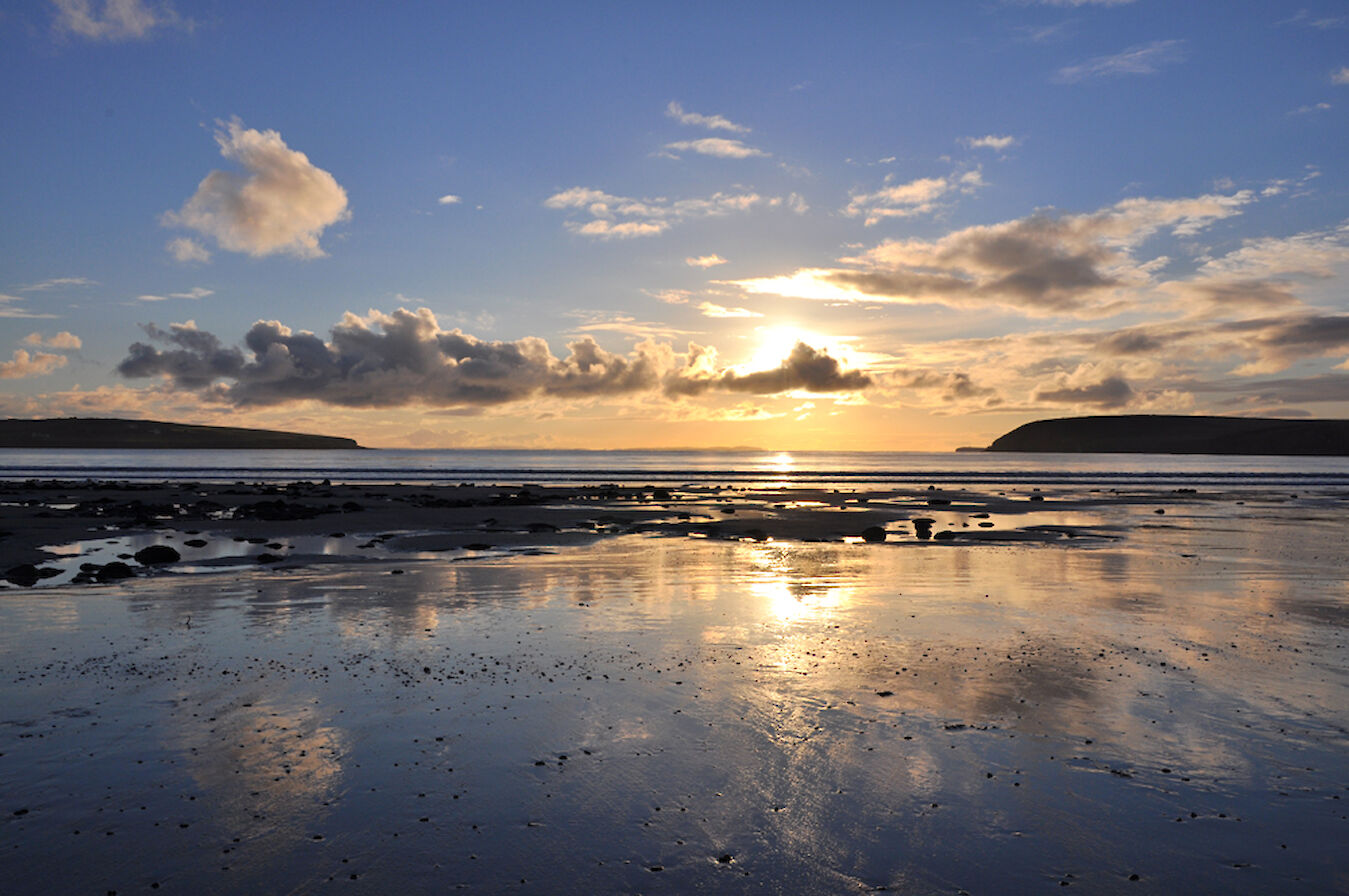 Sunset at Hoxa, South Ronaldsay