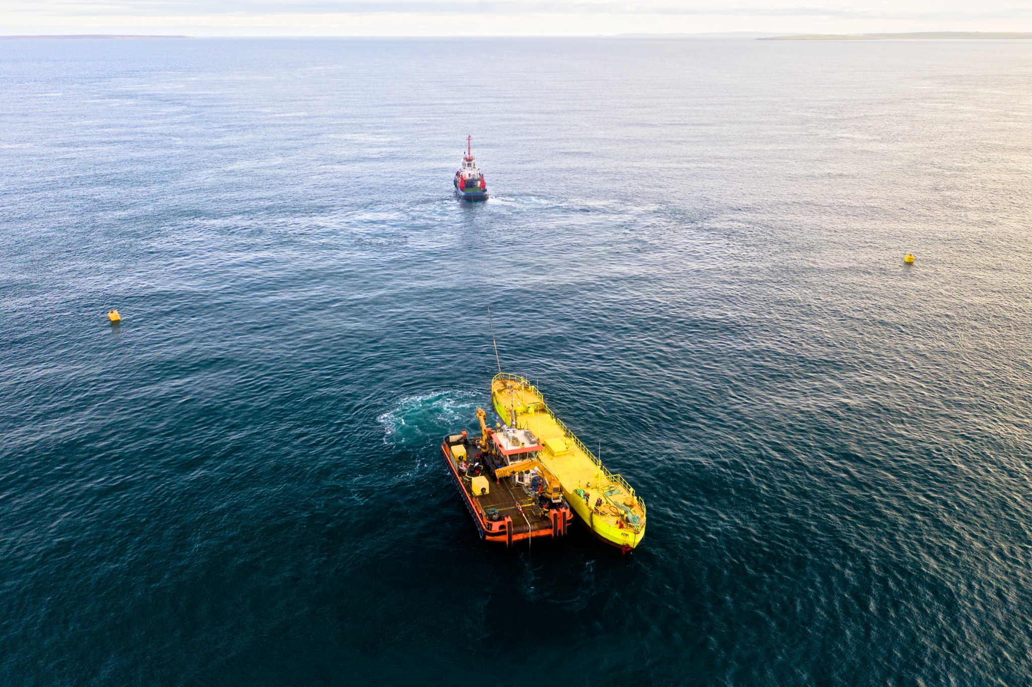 Magallanes Renovables ATIR installation in Orkney - image courtesy Ocean 2G