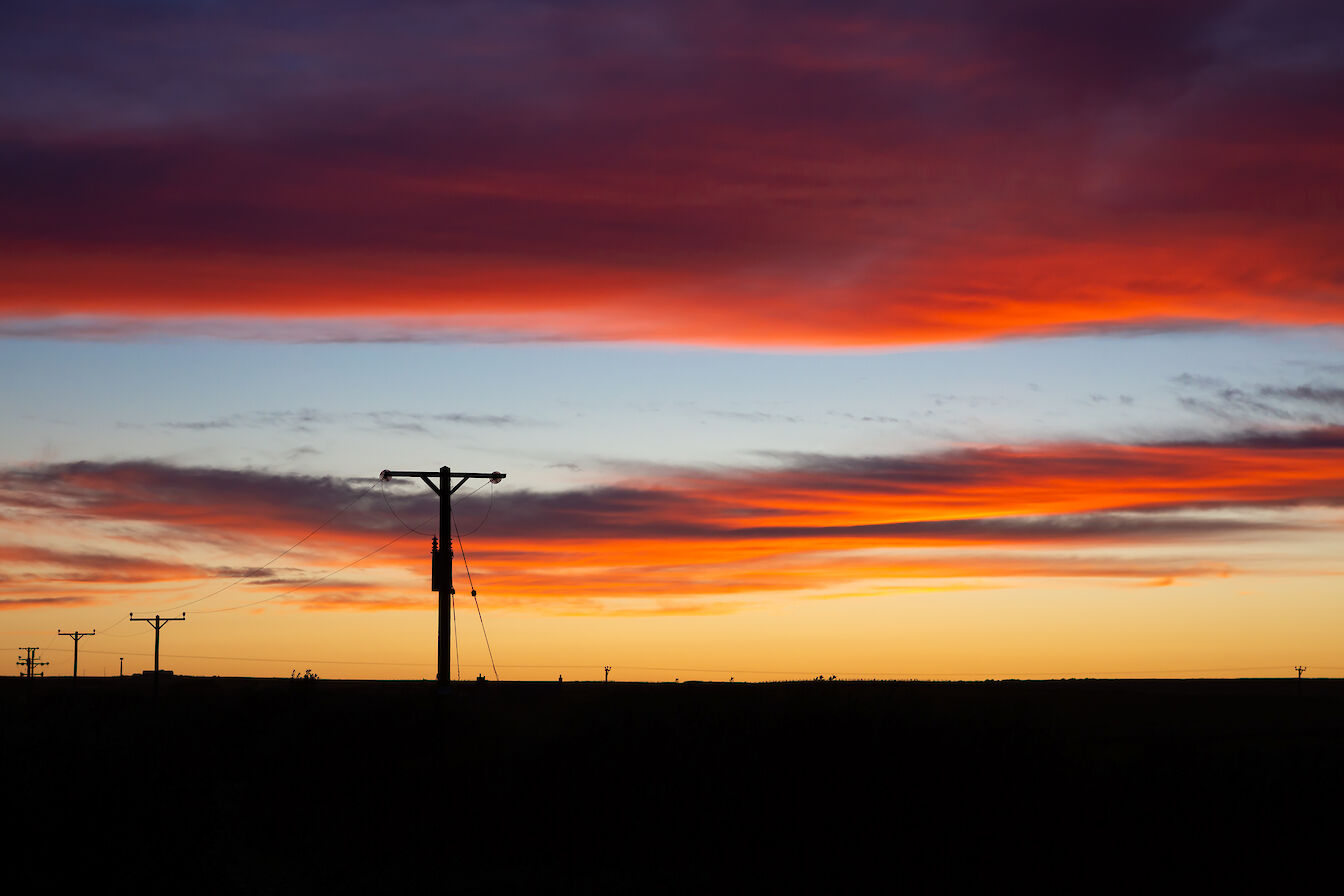 Sunset in South Ronaldsay, Orkney - image by Dawn Underhill