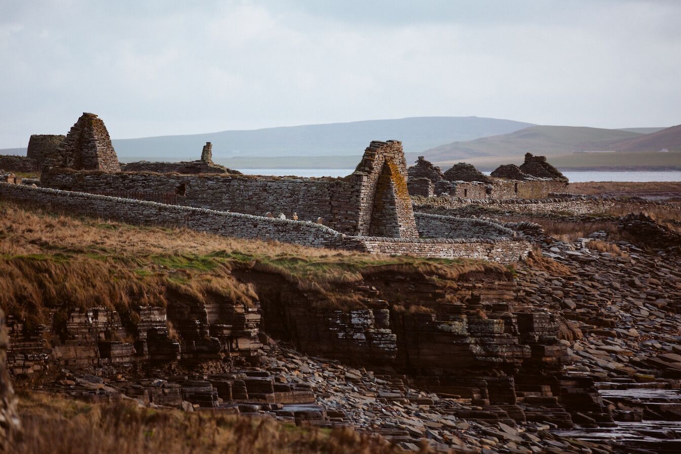 View towards Skaill Farmstead, Orkney