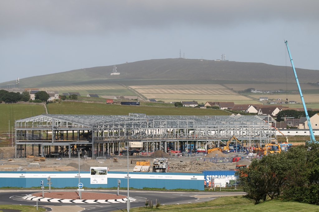 Orkney's new hospital takes shape | Orkney.com