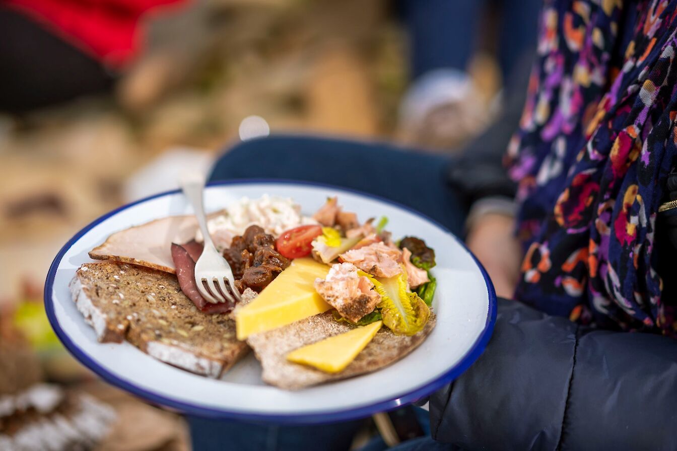 Orkney picnic plate