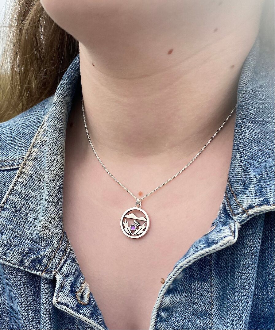 Flower of Scotland Pendant