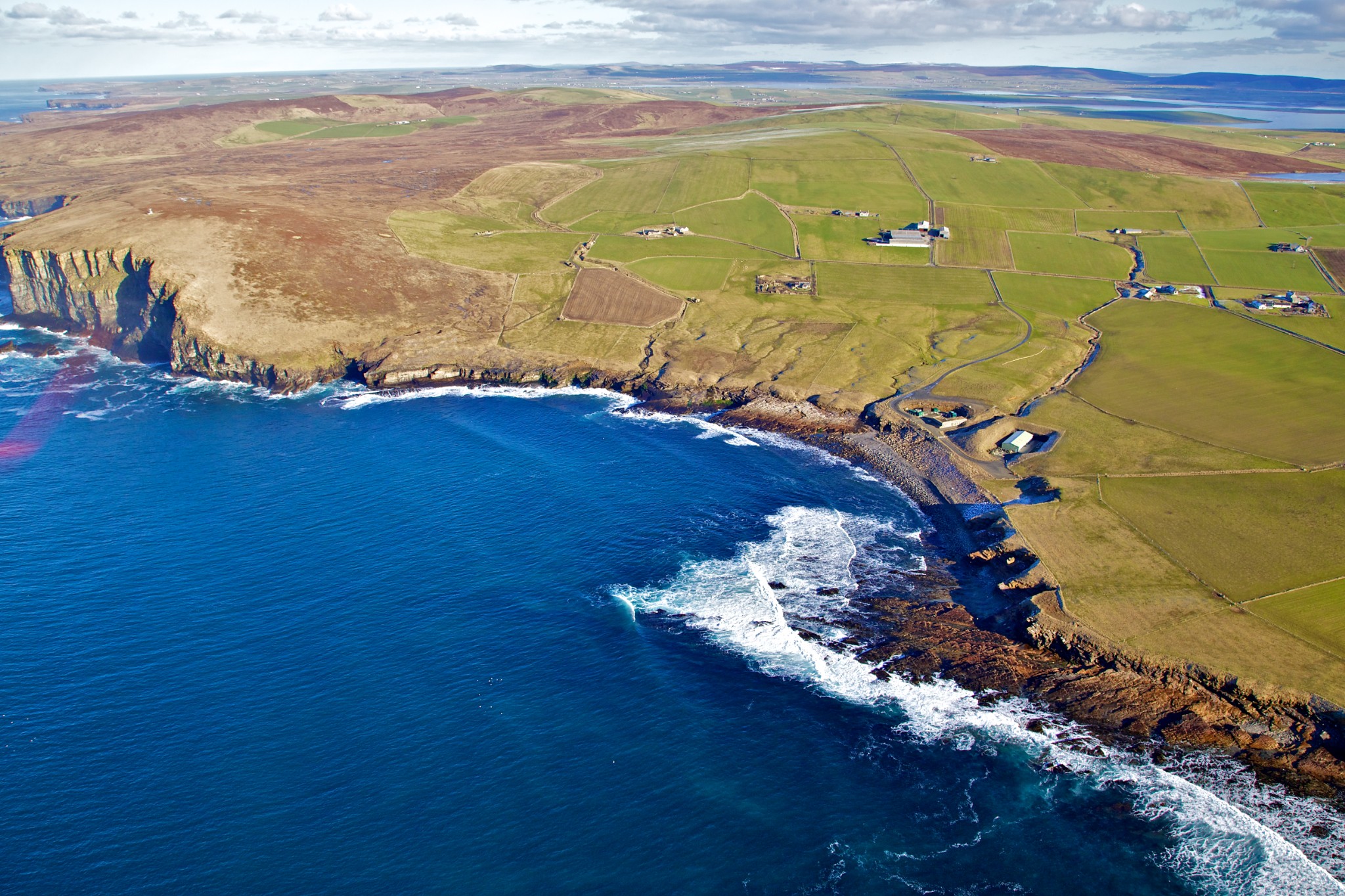 EMEC's Billia Croo wave energy test site - image by Colin Keldie