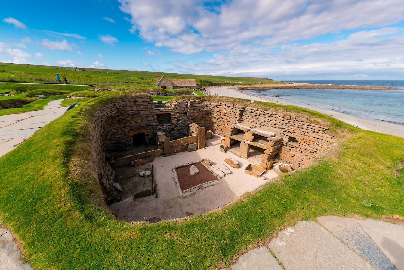 Skara Brae, Orkney - image by VisitScotland/Kenny Lam