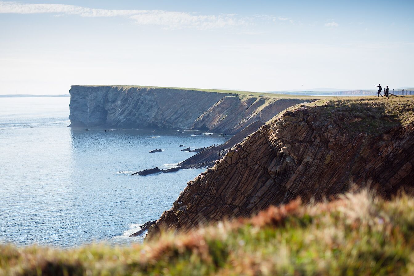 Coastal walk in South Ronaldsay, Orkney