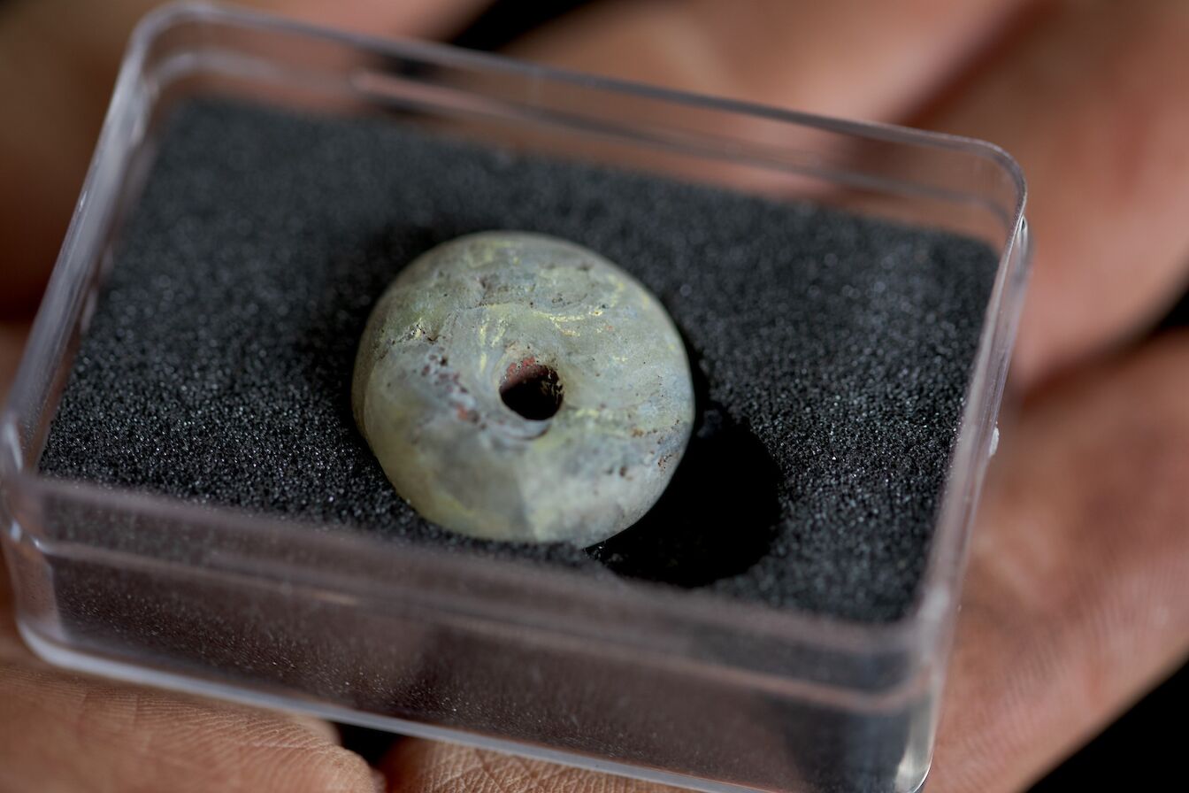 Some of the finds from the 2023 excavation at The Cairns, Orkney