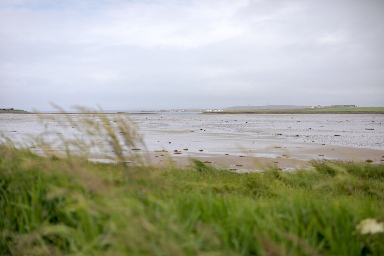 View over Sanday's Peedie Sea, Orkney