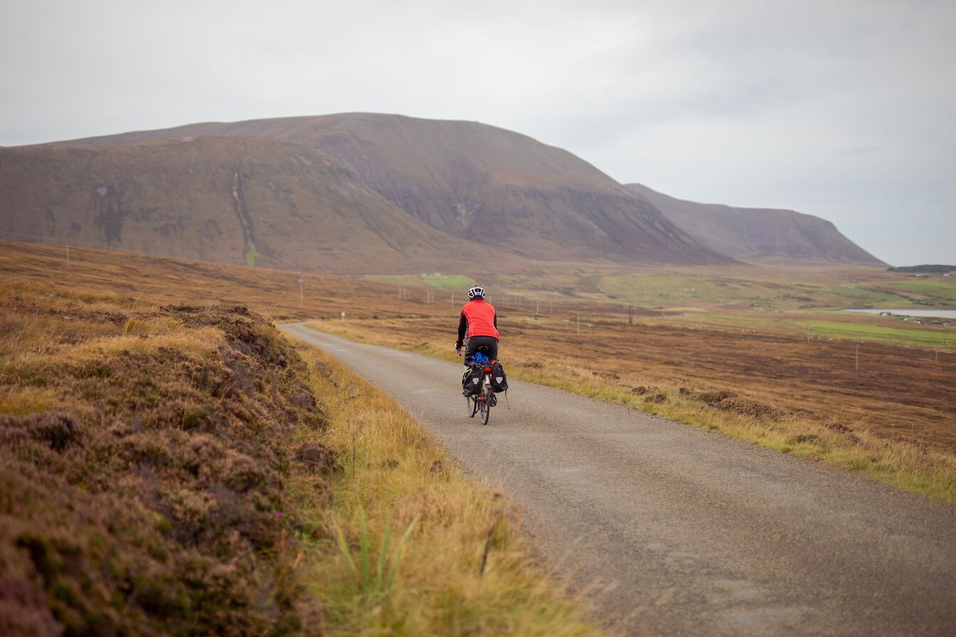 Part of the Hoy-on-Hoy cycle route, Hoy, Orkney