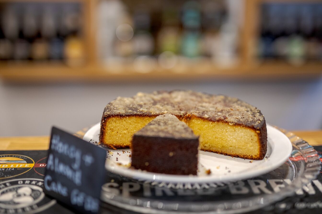 Sweet treats at the Smithy Cafe & Restaurant, Shapinsay, Orkney