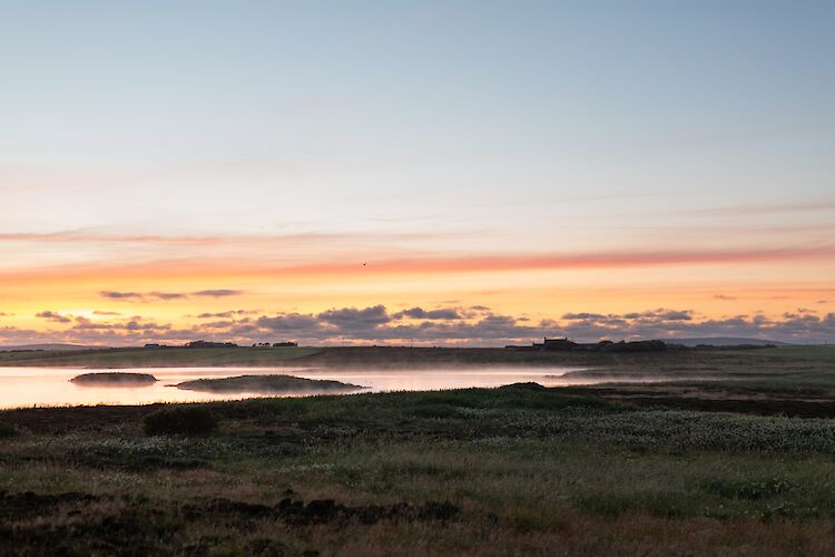 View from Lochside, Stenness, Orkney