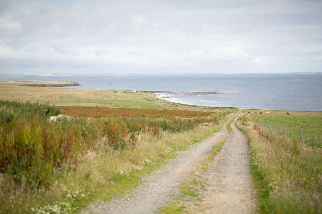 View over Bay of Greentoft, Eday, Orkney