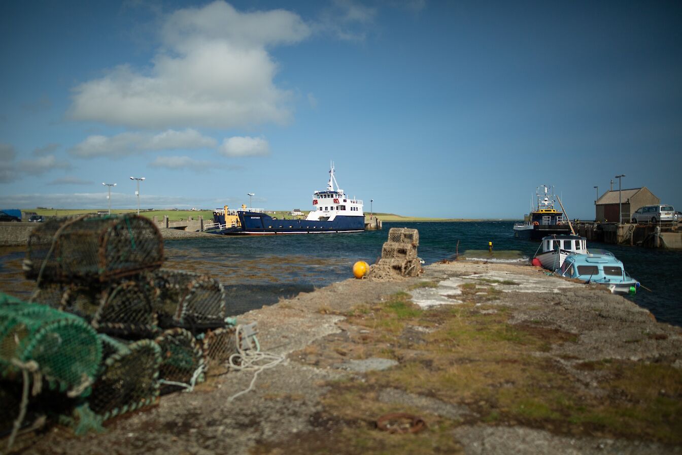 Balfour harbour, Shapinsay, Orkney