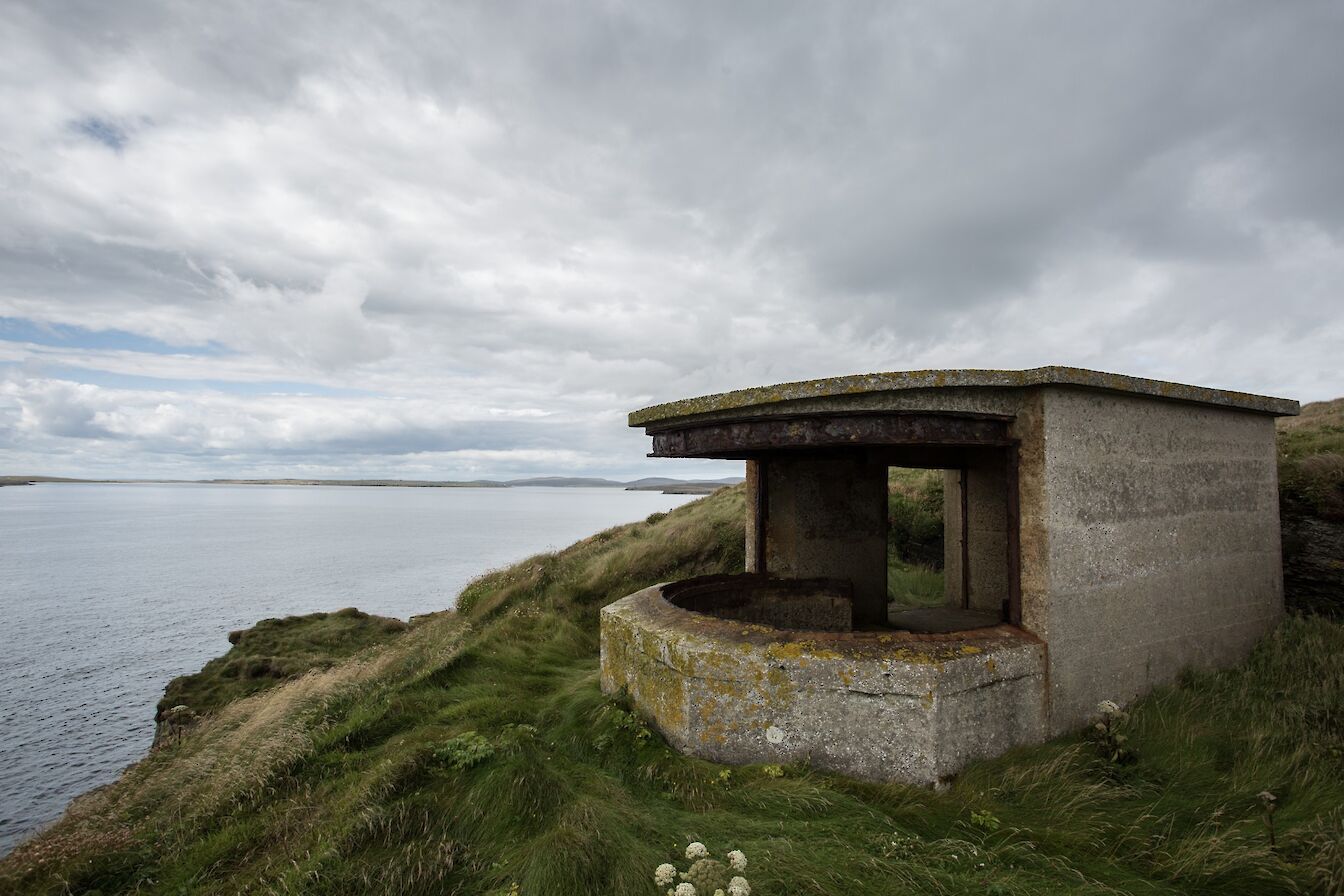 Searchlight position, Flotta, Orkney