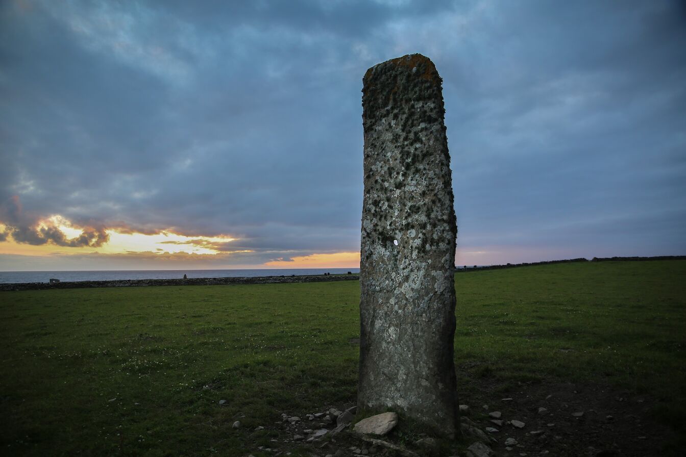 Stan Stane, North Ronaldsay, Orkney