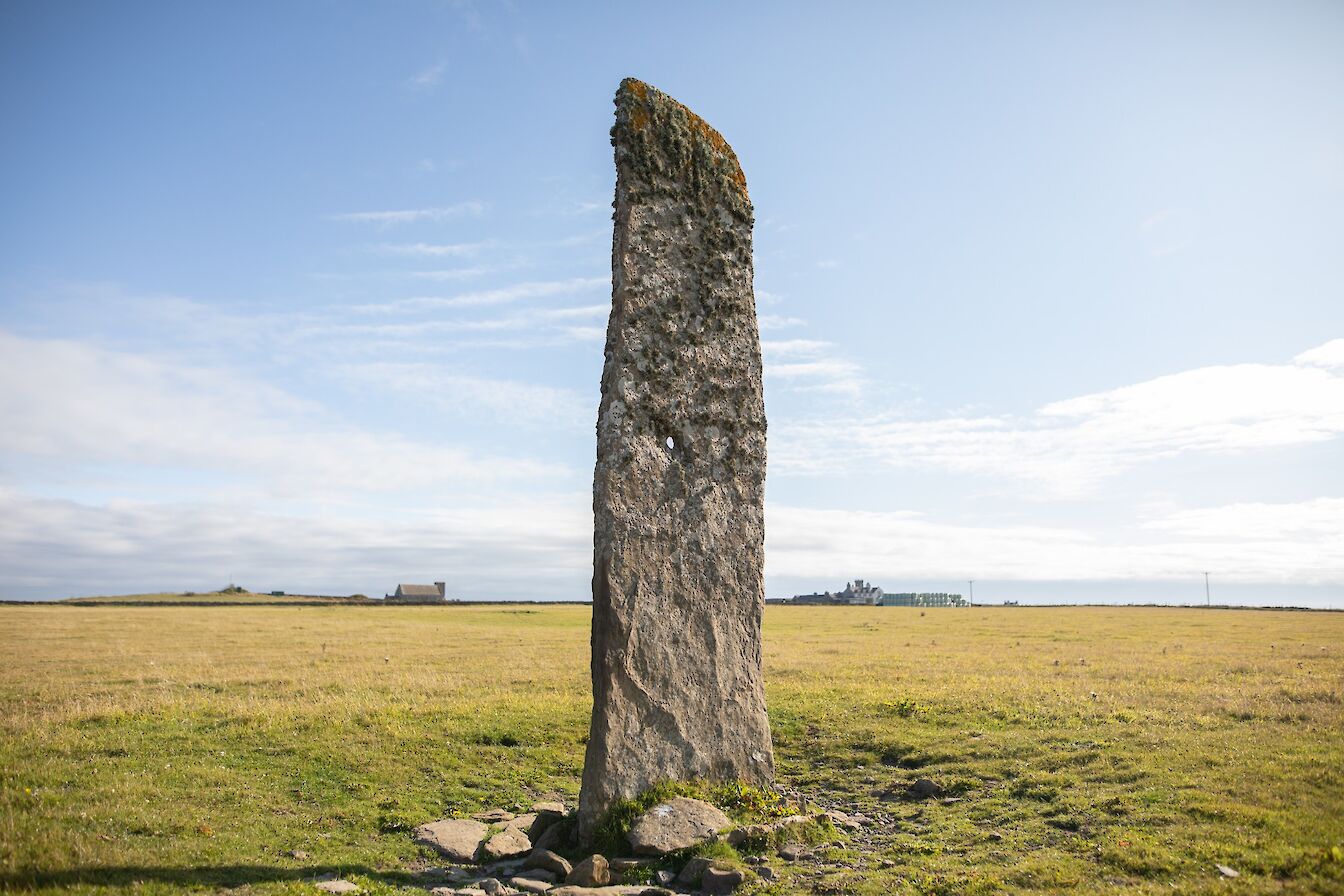 Stan Stane, North Ronaldsay, Orkney