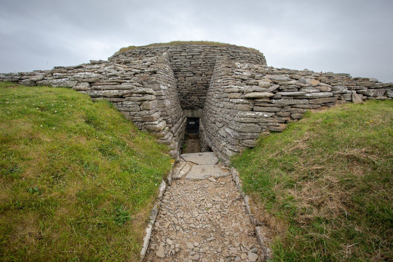 Quoyness Chambered Cairn, Sanday, Orkney