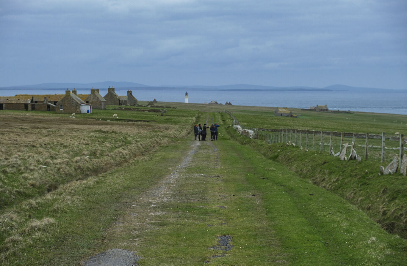 Filmmakers in Stroma, Caithness