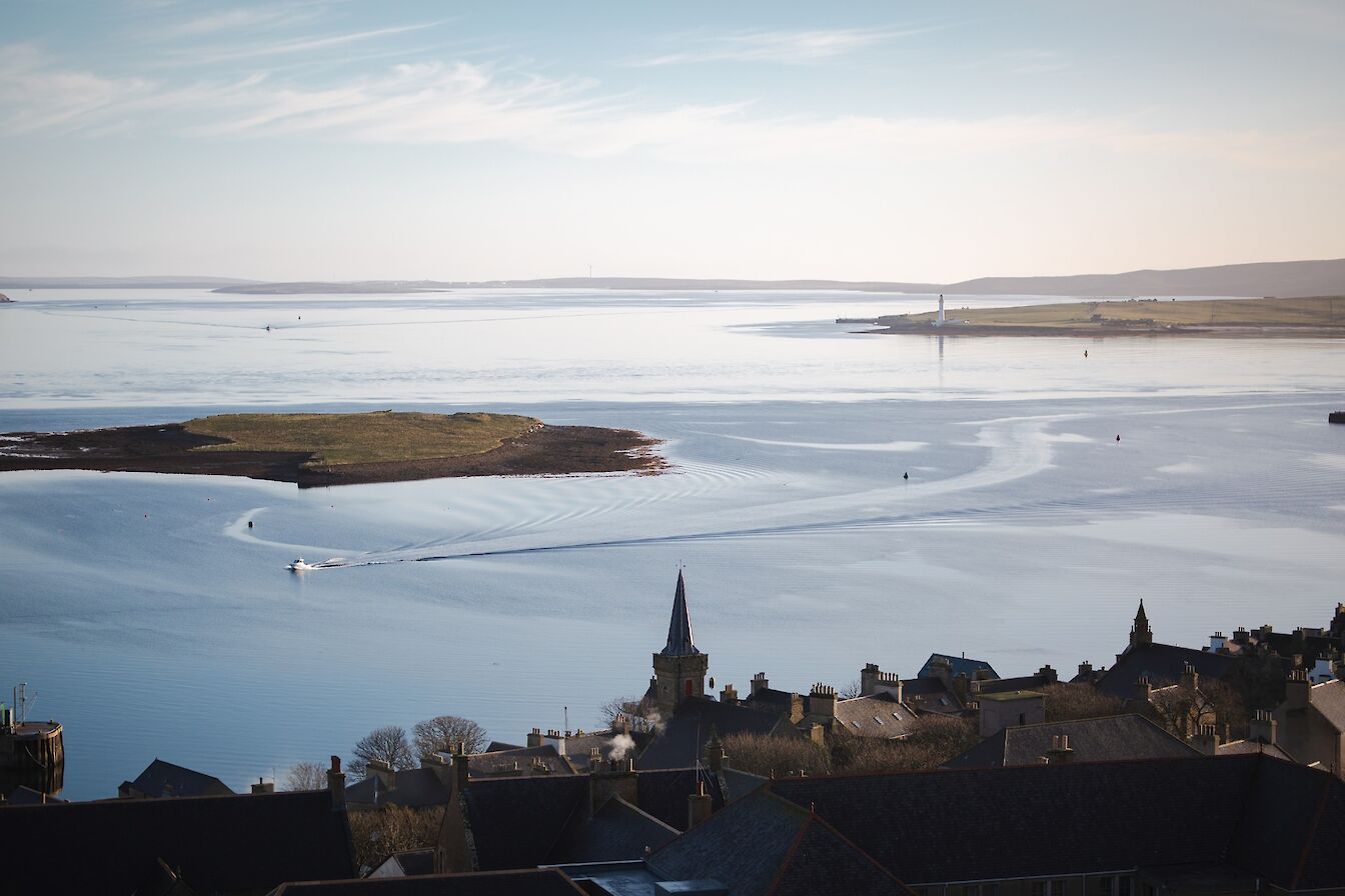 View over Stromness from Brinkie's Brae, Orkney