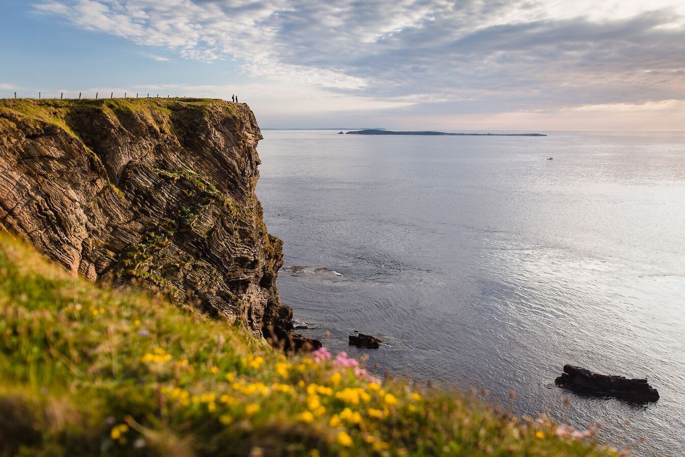 Coastal walk at Burwick, South Ronaldsay, Orkney