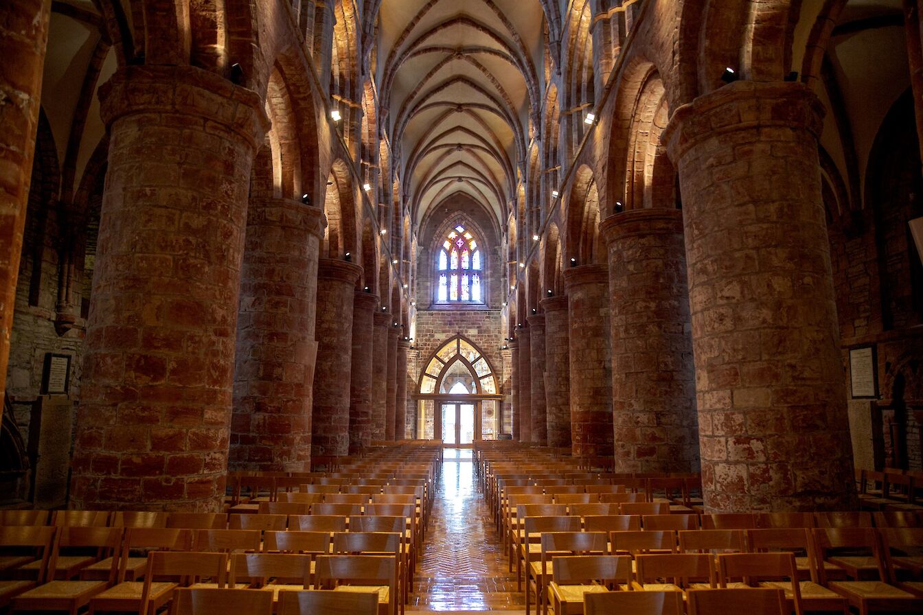 Interior of St Magnus Cathedral, Orkney
