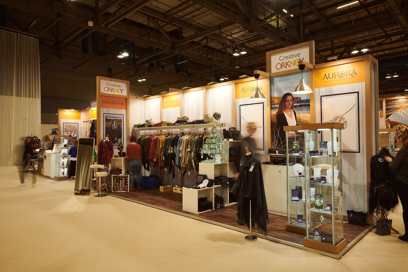 Orkney businesses at a previous trade fair in Glasgow - image by Luigi Di Pasquale