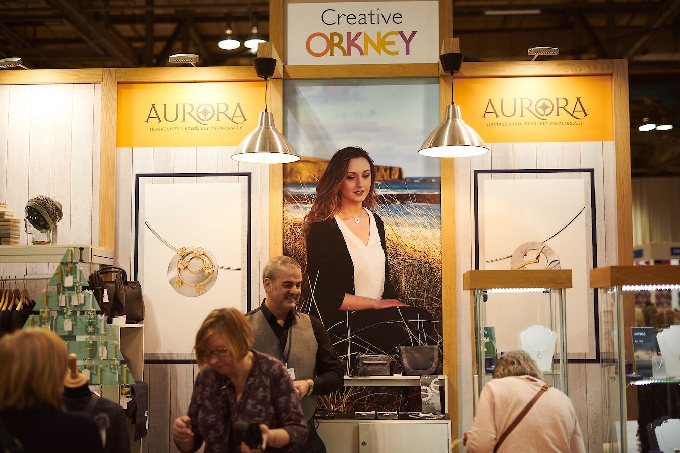 Orkney businesses at a previous trade fair in Glasgow - image by Luigi Di Pasquale