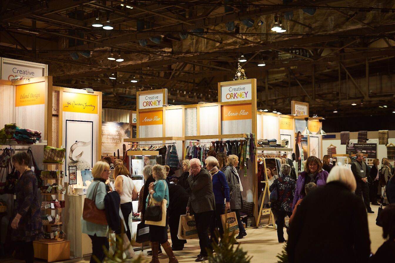 Orkney businesses at a previous trade fair in Glasgow - image by Luigi Di Pasquale