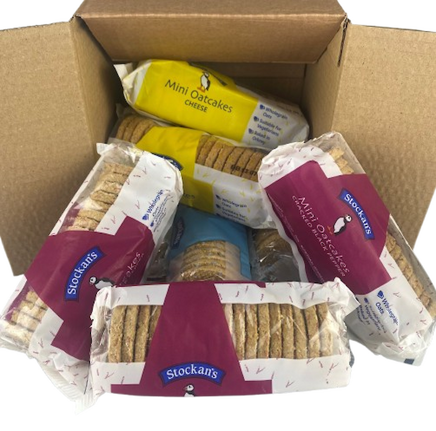 Mini Oatcakes Mixed Case