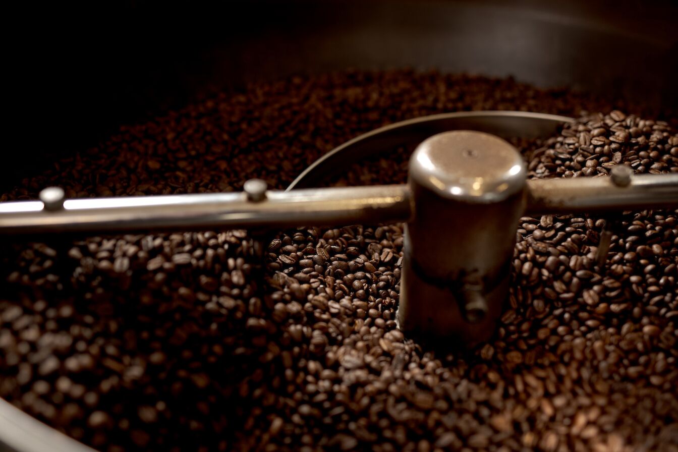 Valhalla Strength Coffee roasting