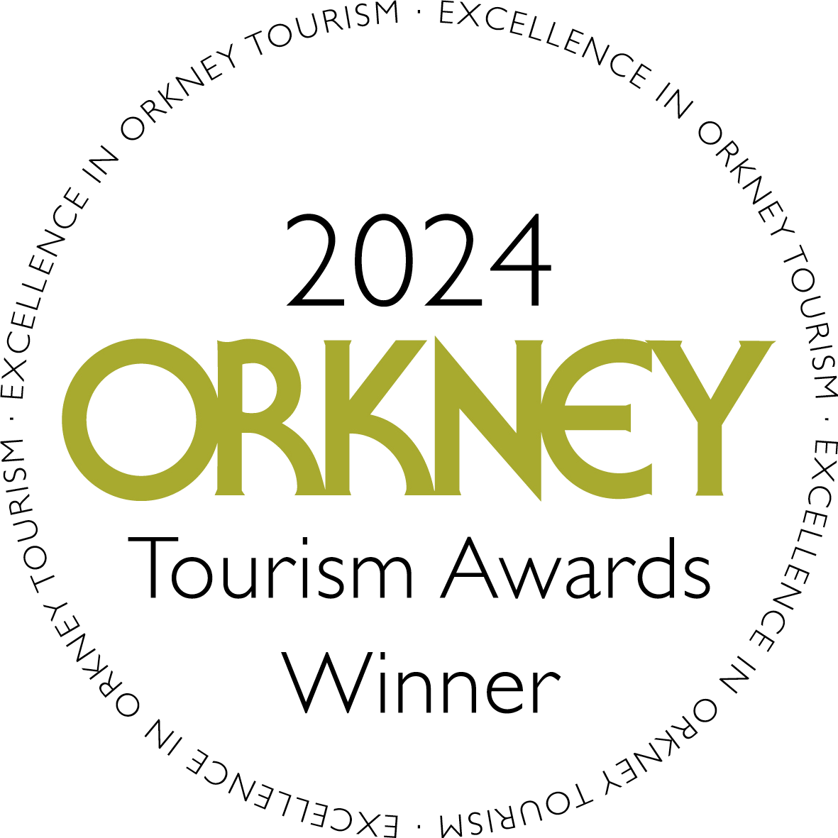 2024 ORKNEY Tourism Awards Winner Logo