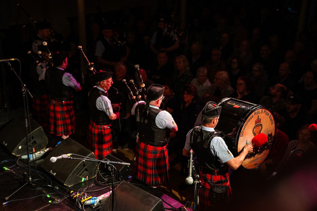 Stromness RBL Pipe Band - image by Thibault Gras