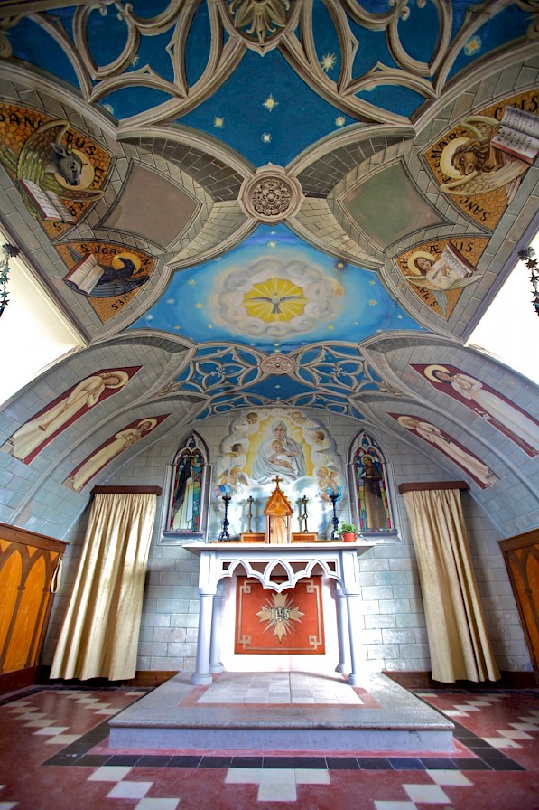 Inside the Italian Chapel, Orkney - image by Colin Keldie