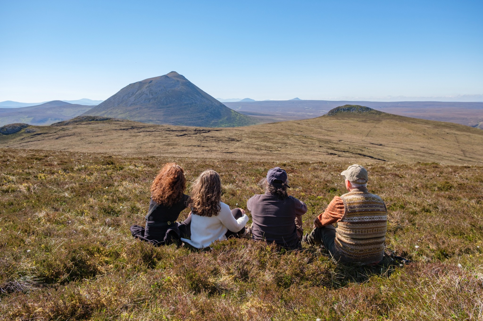 Image from Smean looking towards Morven