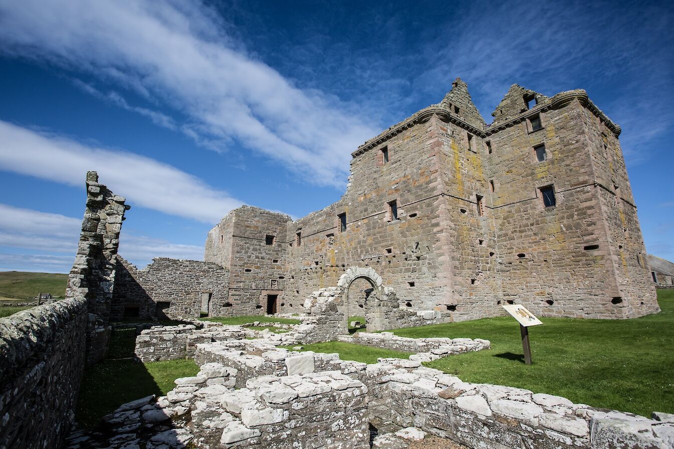 Noltland Castle in Westray, Orkney