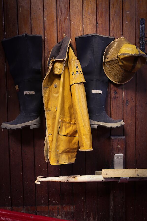 Some of the old equipment on display in the museum