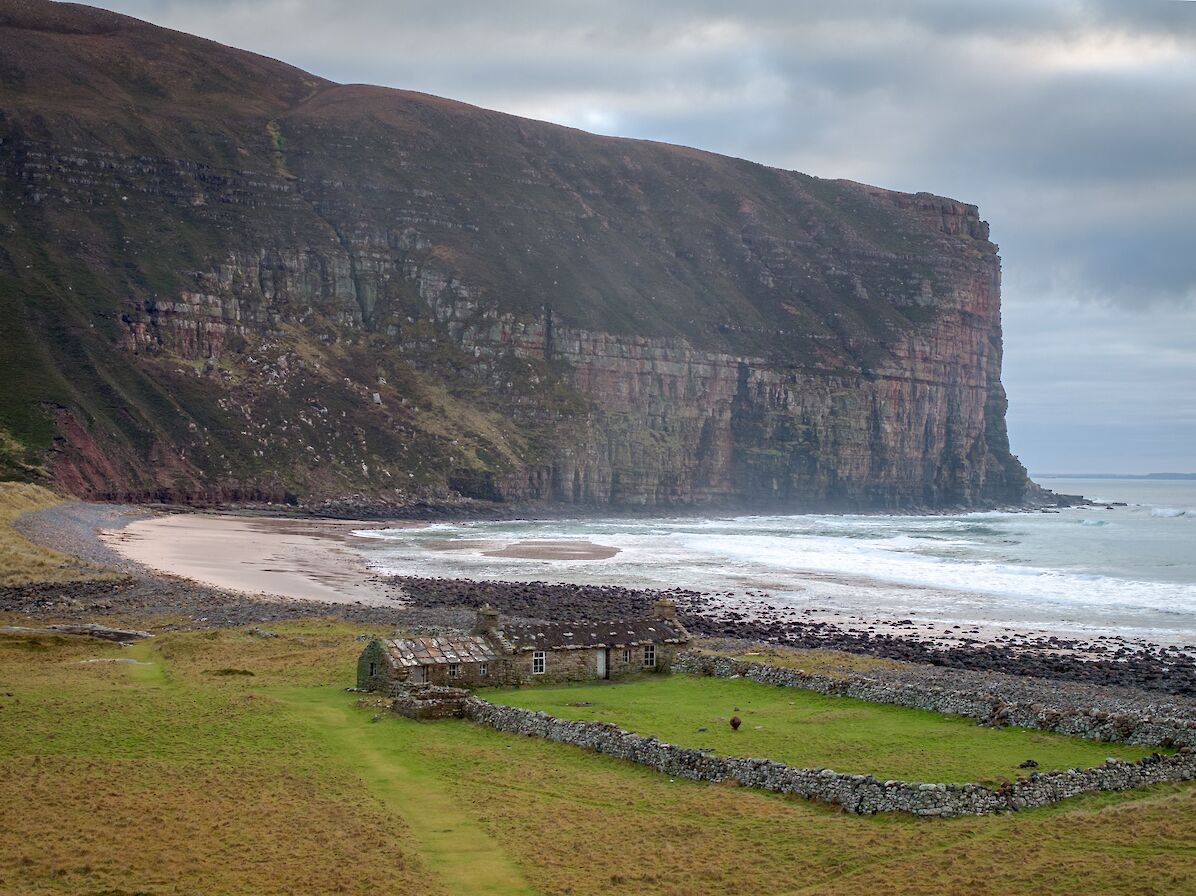 Burnmouth bothy at Rackwick, Orkney